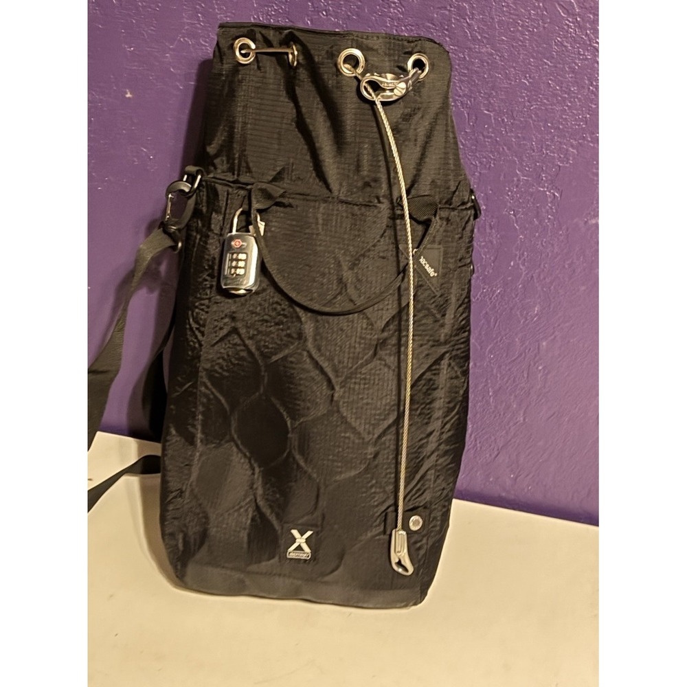 PacSafe Travelsafe X15 Anti-Theft Portable Safe 12 L Bag Water Repellent $150